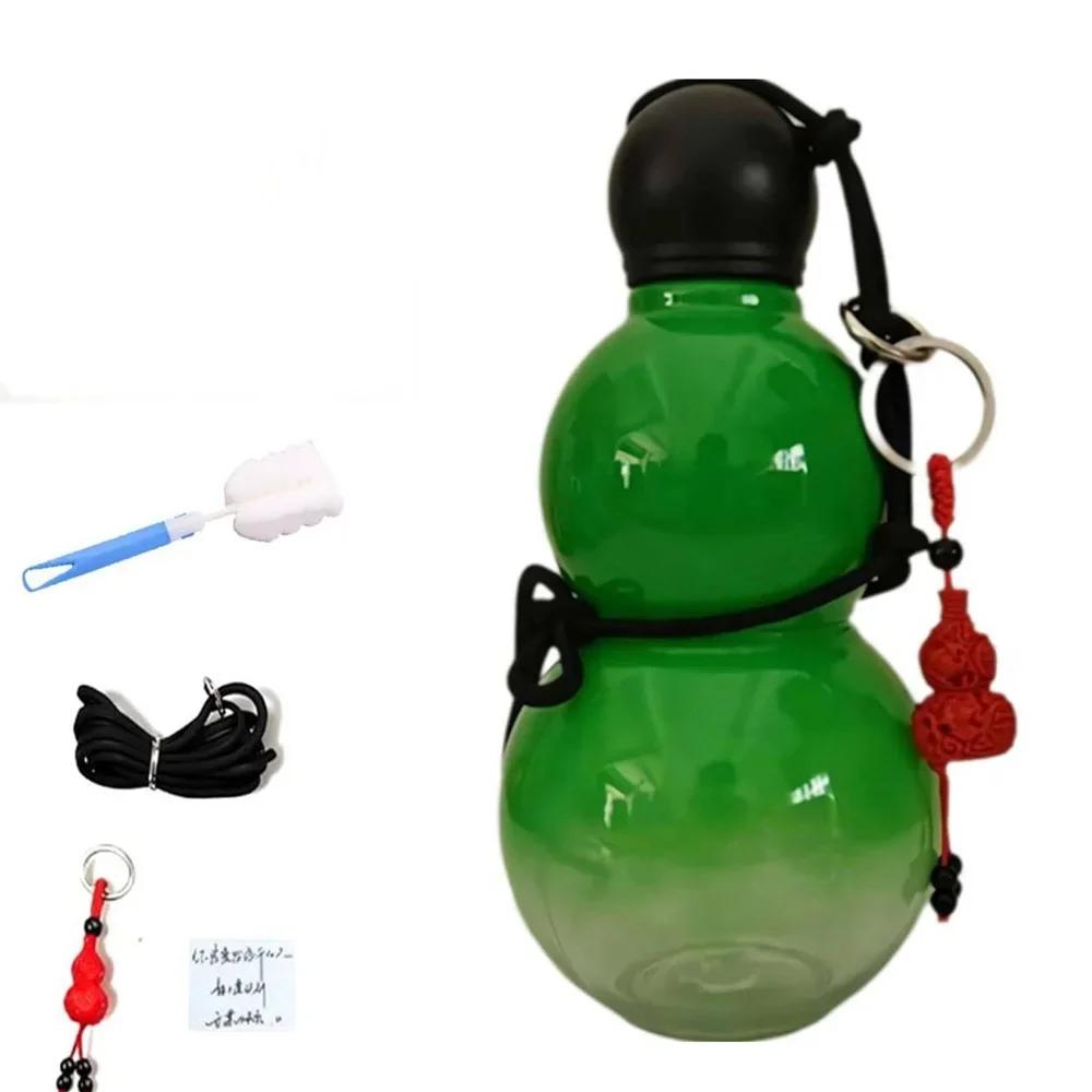 Творческая новая бутылка для воды из тыквы, хрустальная, большая емкость, удобная чашка, креативная чашка для воды в китайском стиле для путешествий и занятий спортом