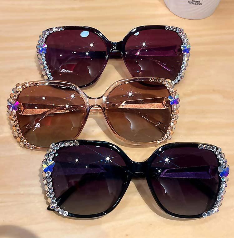 Роскошные поляризованные солнцезащитные очки Diamond, женские солнцезащитные очки, женские очки, винтажные солнцезащитные очки для женщин, солнцезащитные очки W4W3