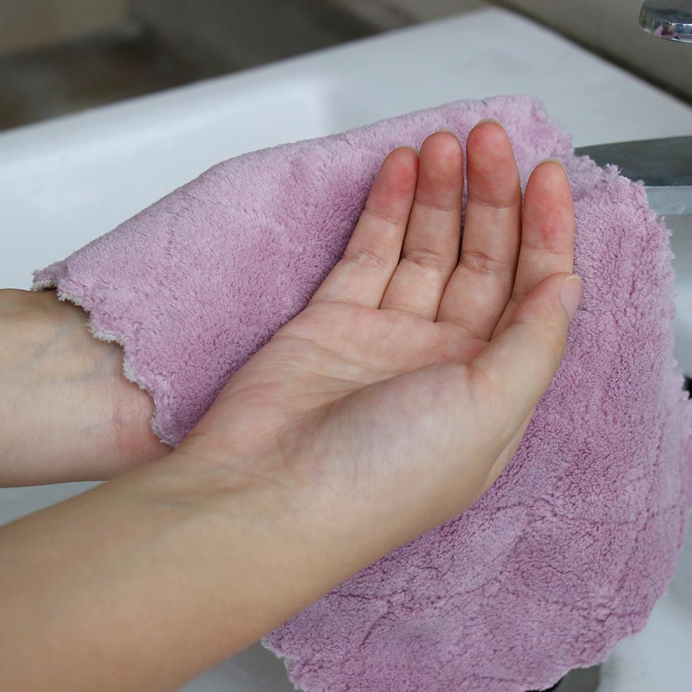 Dish Kitchen Super Absorbent Household Scouring Pad Non-stick Oil Rags Clean Cloths Cleaning Towel