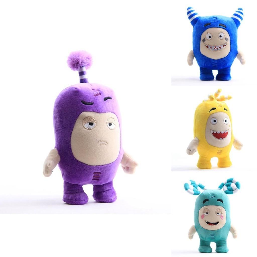 Очаровательные Oddbods 23 см Плюшевая Мягкая Игрушка Ньют Бабблс Пого Зи Джефф Фьюз Слик Кукла