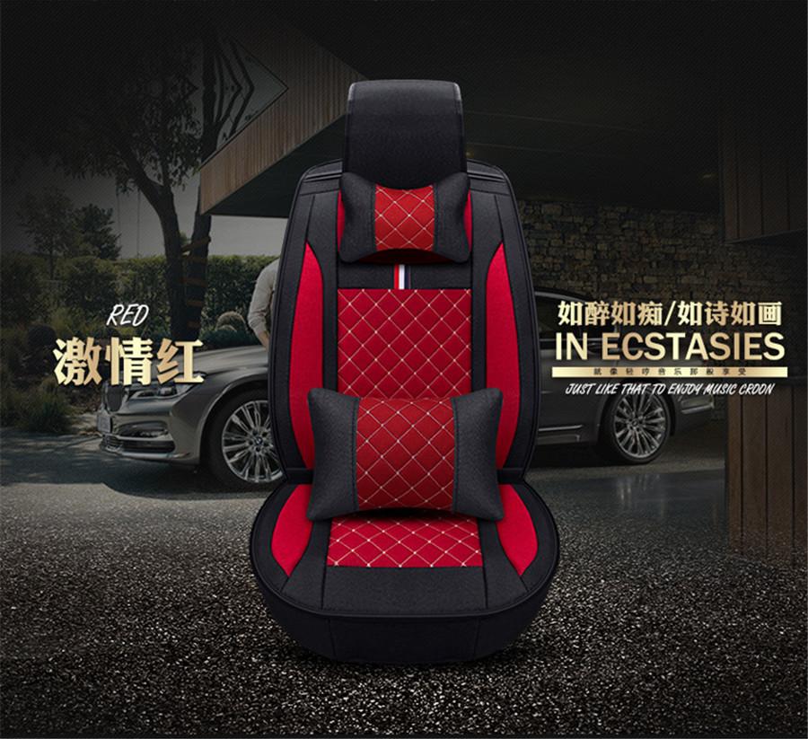 Подушки для автомобильных сидений Передняя+Задняя Подушка 5-местные Дышащие Удобные