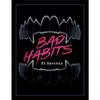 Плакат с вредными привычками в рамке