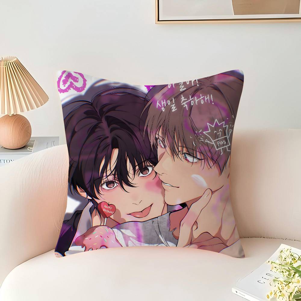 Аниме Затерянный в облаках Наволочка Подушка Подушка Чехол для подушки Гостиная Диван Домашний декор На заказ