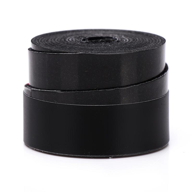 Elastic Perforated PU Leather Overgrip for Badminton, Tennis & Table Tennis Rackets, Fishing Rods with Ribbed Sweatband