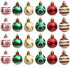 Shatterproof Painted Christmas Ball 4/6cm Xmas Tree Decoration  Merry Christmas Tree Decor