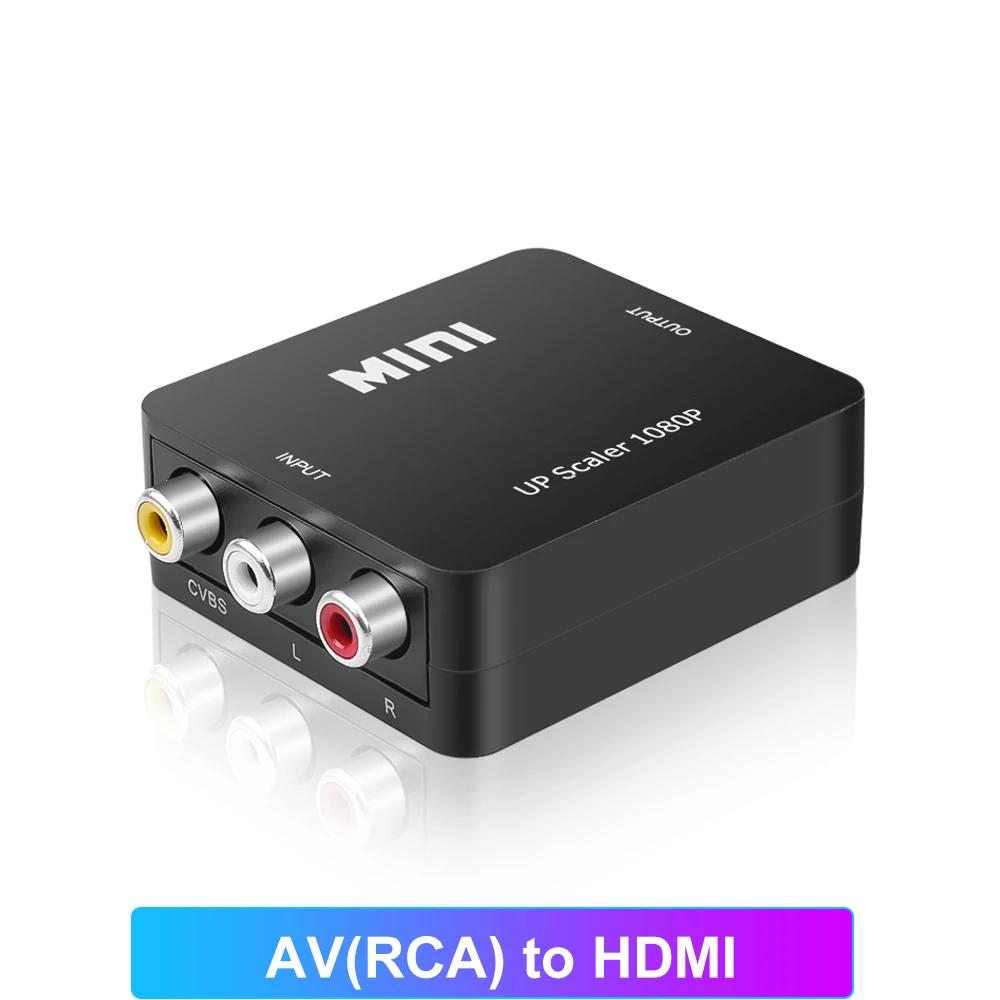 Адаптер HDMI Адаптер HDMI к AV RCA Адаптер HDMI к VGA к HDMI Конвертер AV к VGA VGA к AV RCA для Xbox360 DVD PS3