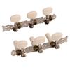 2Pcs Guitar Tuning Pegs String Machine Heads Tuner Keys for Classical Guitars Round White