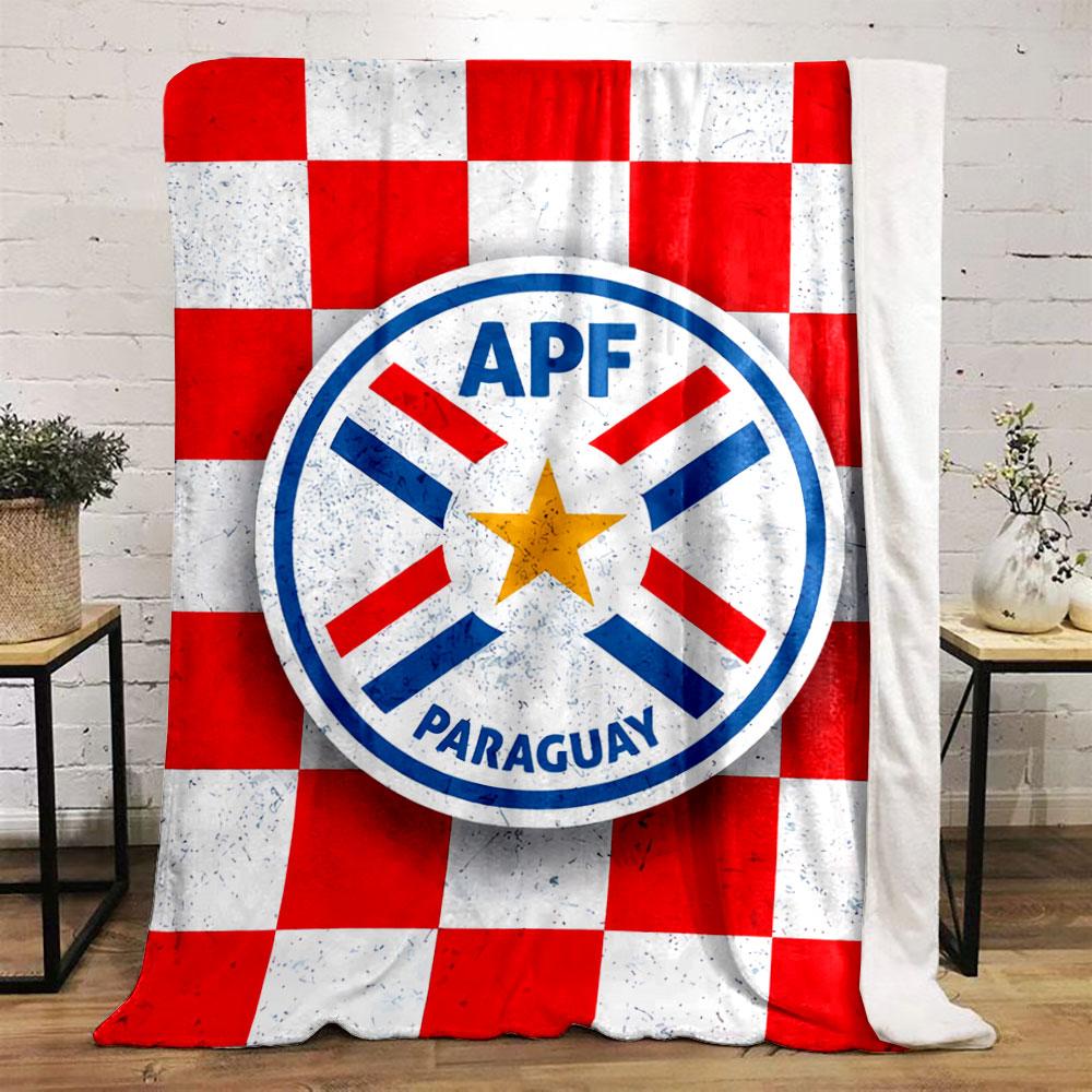 Paraguay APF Logo Blanket for all seasons blanket lunch break throw gift