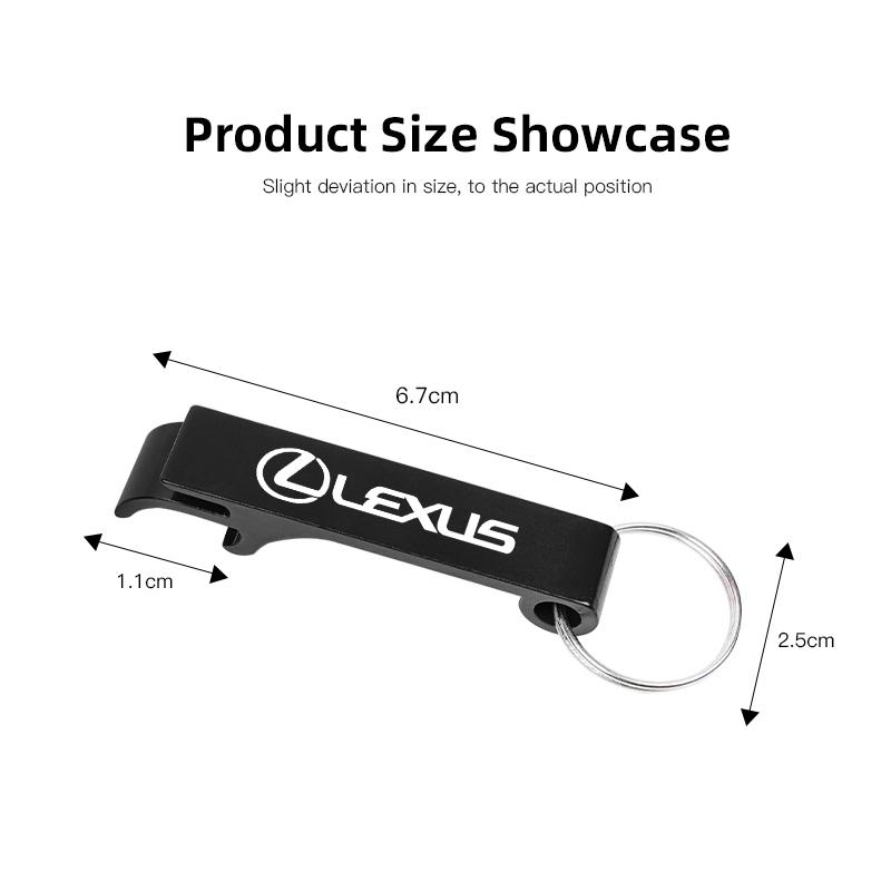 Car Bottle opener keychain Multifunctional Keyring Gift For Lexus F SPORT RX300 IS200 IS250 ES350 Ct200h UX250h NX300h RX350 LS MW2
