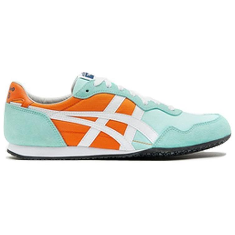 ONITSUKA TIGER Serrano Comfortable Trendy Shock Absorbing Slip Resistant Durable Low Top Casual Shoes Unisex Casual Shoes Mint-Green 1183B389-600