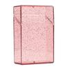 Cigarette Case Shining Clear Appearance Plastic Portable Cigarettes Box for Smoker