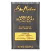 Face & Body Bar for Acne-Prone Skin, African Black Soap with Shea Butter, 3.5 Oz (99 G)