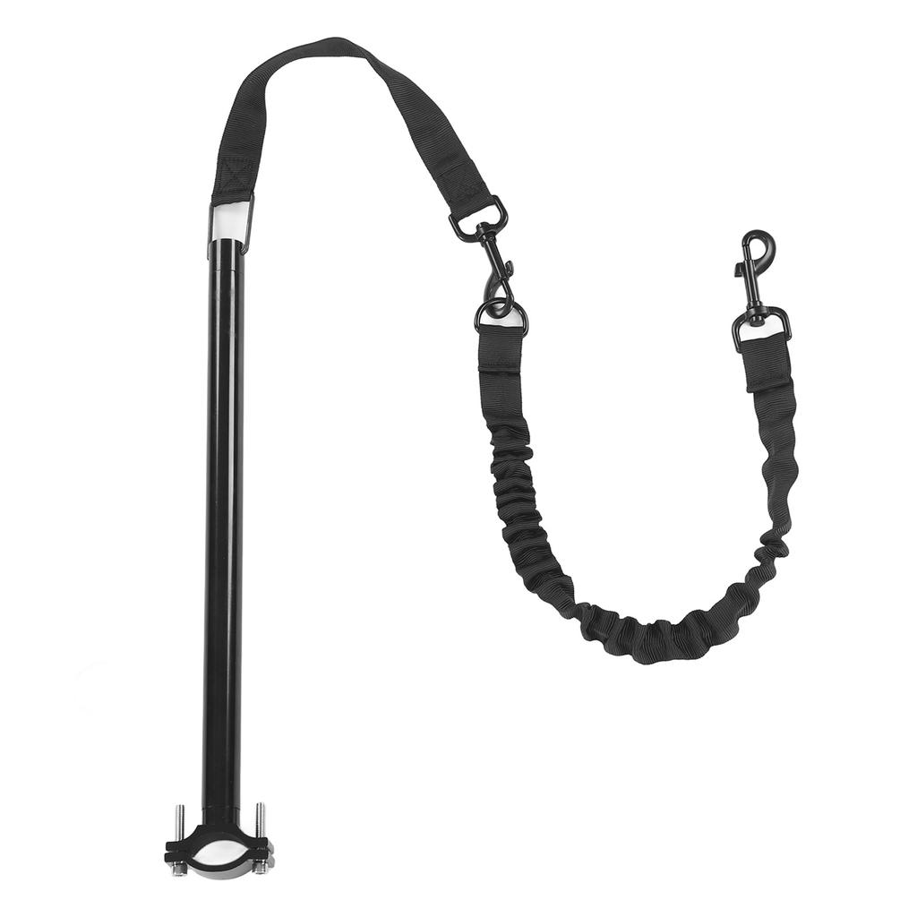 Bike Dog Leash Nylon Metal Retractable Hands Free Pet Leash for Cycling Exercising Training Jogging