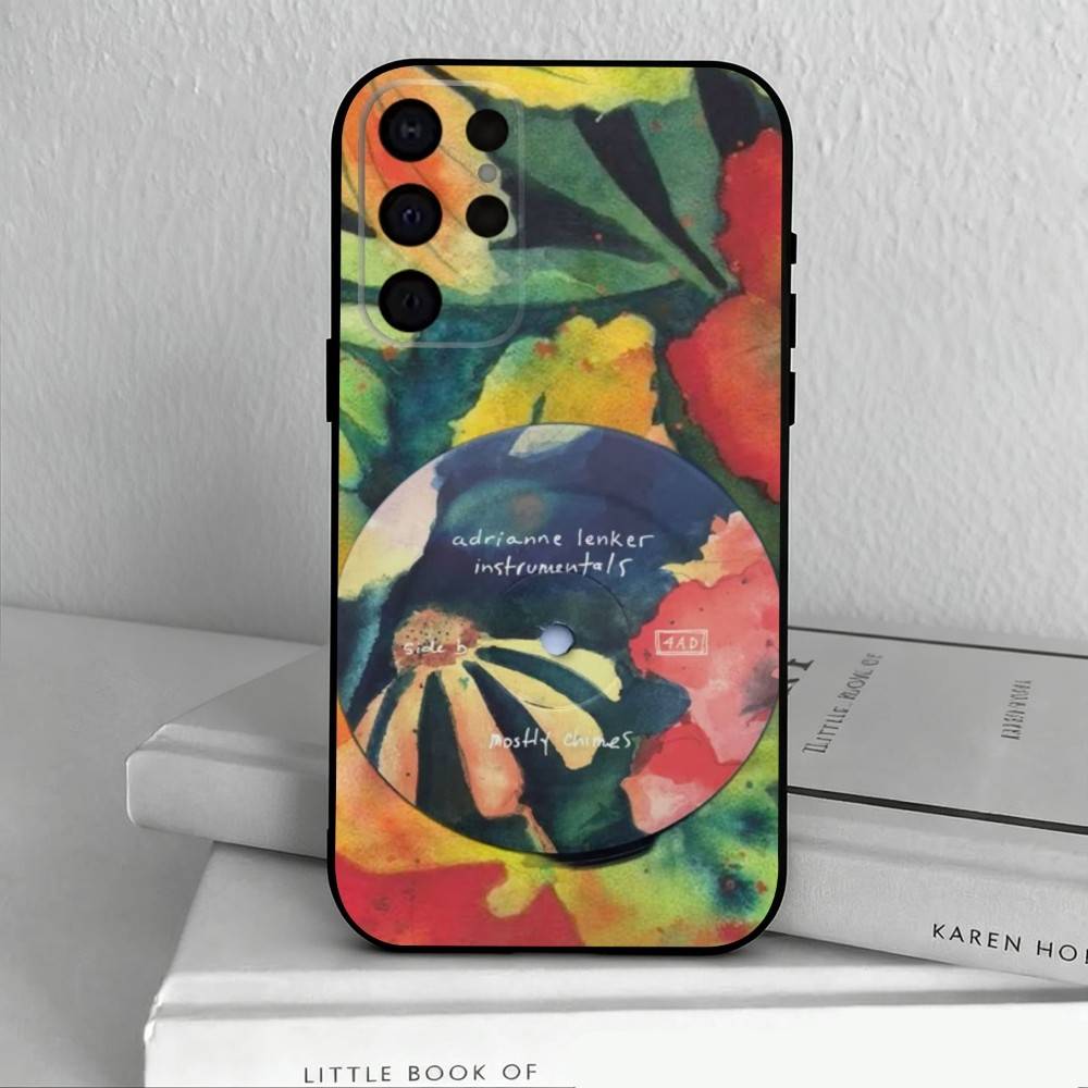 A-Adrianne L-Lenker Album Art Phone Case For Samsung S25,24,23,22,30,21,10,9,Ultra,Plus,Lite,FE,4,5 G Soft Black Case