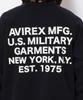 TYPE Crew Neck NAVY [AVIREX] BLUE, Sweatshirt, Tomcat, 6113427, Men's, M, 087,