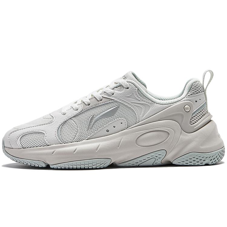 Кеды Li Ning Низкие Повседневные Женские Цвет Белый Туман AGCT392-1