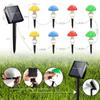 Solar Mushroom Lights for Garden Decor Waterproof Outdoor Night Light LED Fairy Lamp for Christmas Halloween Garden Lawn Pathway