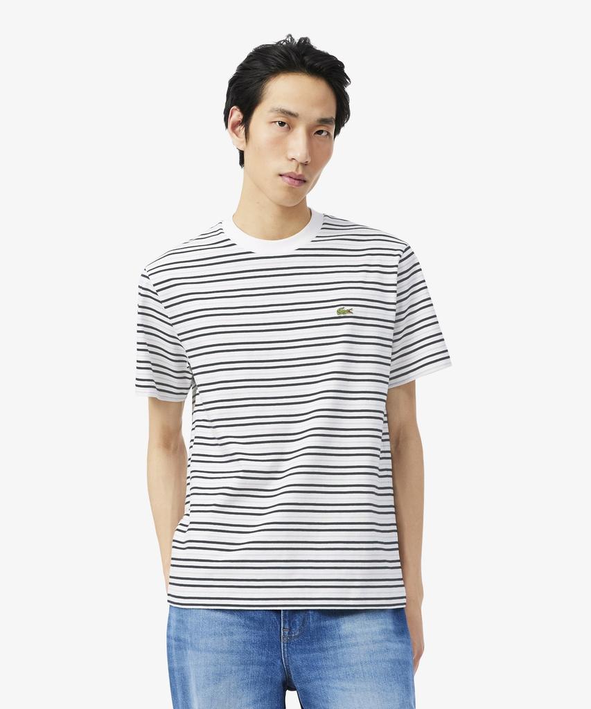 Мужская футболка LACOSTE с мультиполосками, короткий рукав, Th0874-56G 7Xi