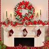 1-5PCS Artificial Ivy Berry Grape Vine Christmas Decoration Wall Hanging Plants for Holiday Atmosphere New Year Home Decor