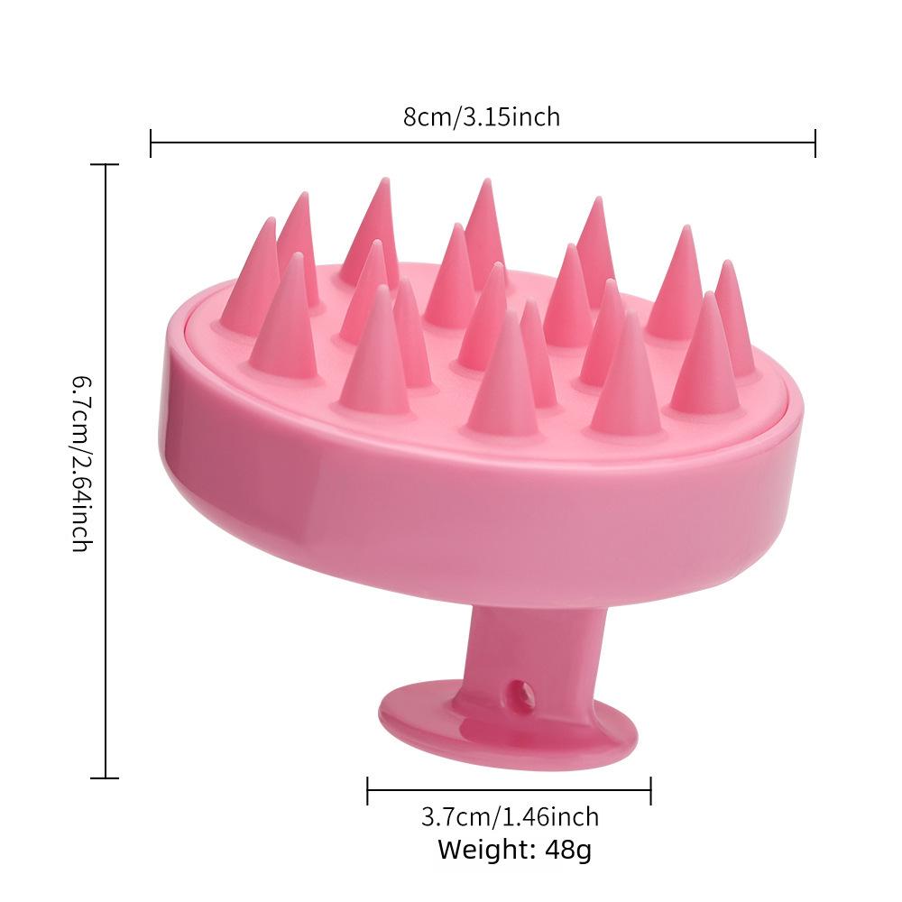 Silicone Shampoo & Massage Brush for Adults