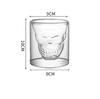Skull Glass Cups 25/75/150/250ml Crystal Clear Creative Designer Party Bar Vodka Beer Drinking Glasses Unique Novelty Gift
