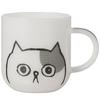 Стеклянная кружка Otsuka Large Cat Milky, подходит для микроволновой печи и посудомоечной машины, Изделие № 49P177 "Nyankozu", Жаропрочное стекло, Прибл.. 350 мл, Дизайн,