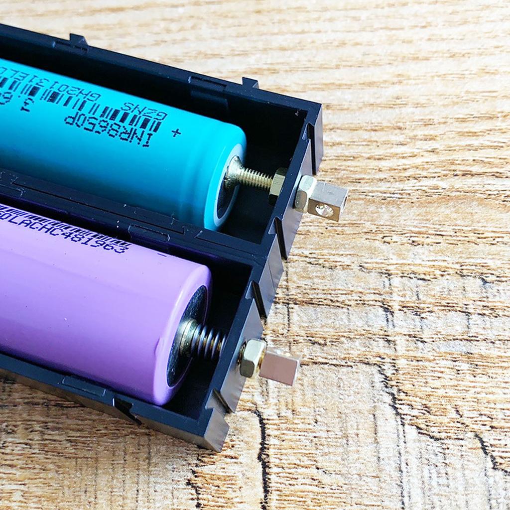 DIY 21700 Splicable Battery Holder Kit With Copper Strips 10Pack Modular Snap Together Slots for Electronics