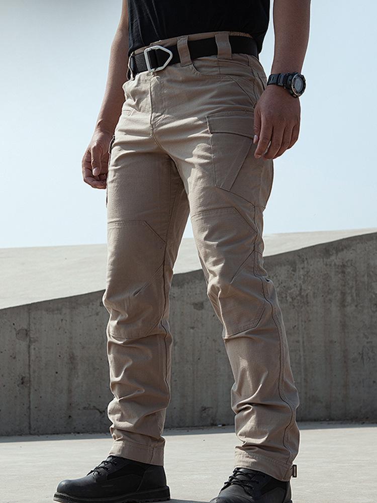 Мужские эластичные тактические походные брюки Mingpeng Thunder II - Уличная одежда для скалолазания и работы с манжетами