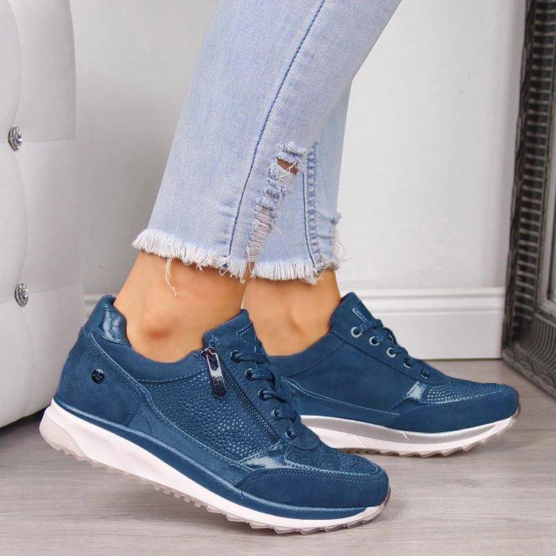 Fashion NEW Women's Wedges Sneakers Vulcanize Shoes Sequins Shake Shoes Fashion Girls Sport Shoes Woman Sneakers Shoes Woman Footwear