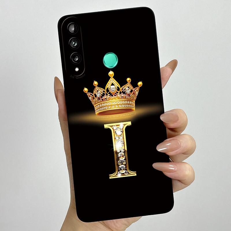 Для Huawei Y7p P40 Lite E ART-L28 ART-L29 Модный Чехол для Телефона с Инициалами для Пары Y7P 2020 Мягкий Силиконовый TPU Защитный Чехол