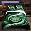 Celtic FC Themed Bedding 3Pcs Duvet Cover Set Decorative Bed Linen For Teen Room Home Decoration