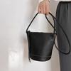 Genuine Leather Bucket Bag for Women Feminine Quality Shoulder Crossbody Bag