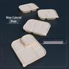 Jiucaijiang Biodegradable Corn Starch 3-Compartment Lunch Box