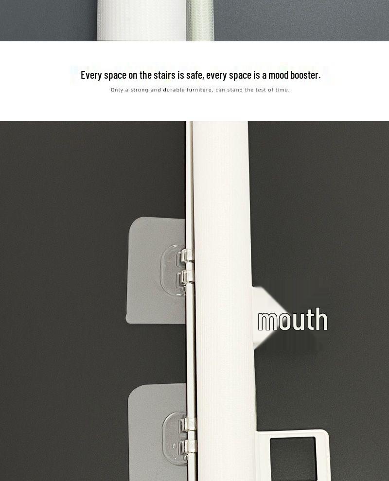 Очень длинные выдвижные ворота для домашних животных - Без сверления, Внутренняя ограда от побега кошек, Сетка для изоляции собак