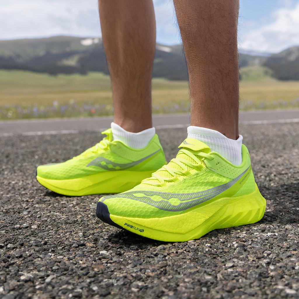 SAUCONY Endorphin Pro 4 Citron Мужские кроссовки Зеленый Серебристый S20939-223