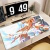 AAA S Sword Art Online Mouse Pad Desk Mouse Pad Cute HD Desk Pad Extended Gaming Keyboard Mats Large 100x50cm XXL Gamer Mousepad