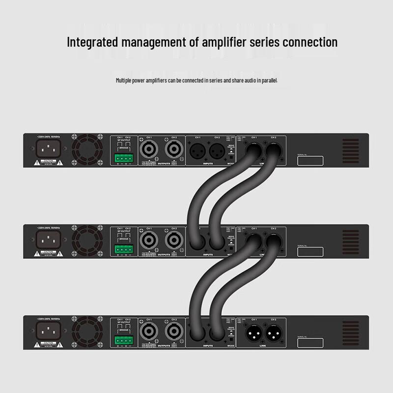 DAIPU 200W Stereo Dual-Channel Digital Amplifier (CN version)