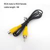 1 м Аудио Видео Кабель 2 3 RCA Мужской к 2 3 RCA Мужской Женский Штекер Стерео к 2RCA 3RCA Гнездо AV Адаптер Соединительный шнур Медиа