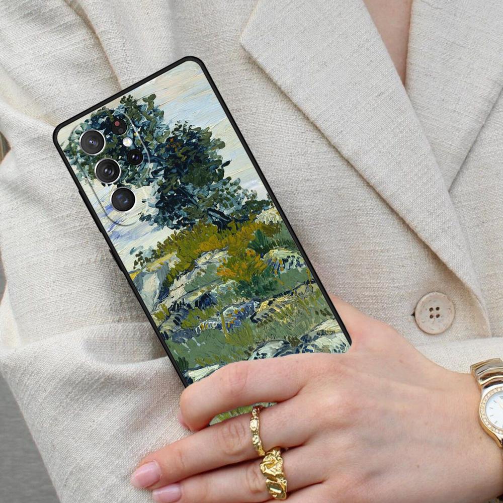 Van Gogh Oil Painting Cell Phone Case for Samsung Galaxy S26 Ultra S25 S24 S23 S22 S21 S20 Note10 Cover