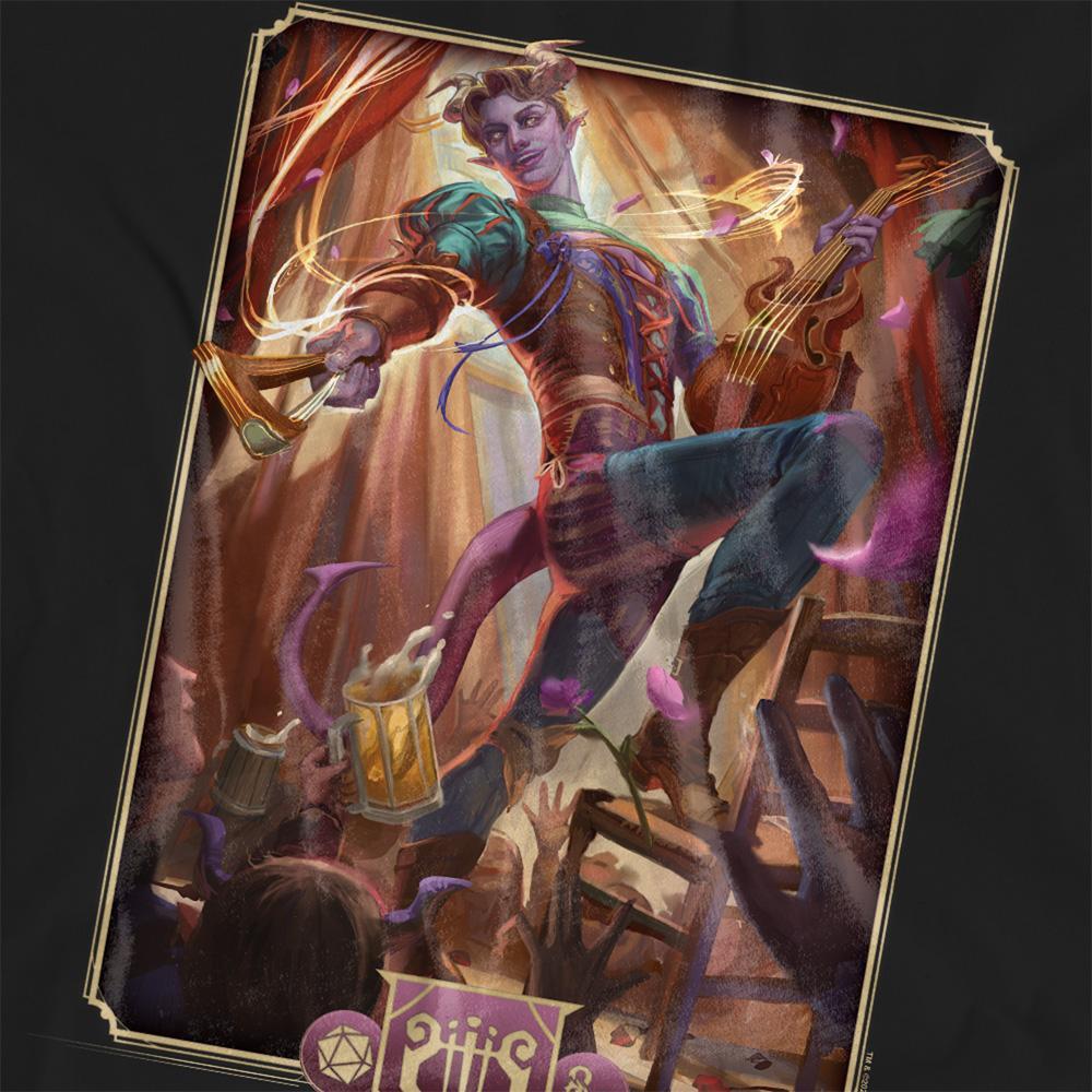 Dungeons & Dragons Womens/Ladies 2024 Bard Key Art T-Shirt