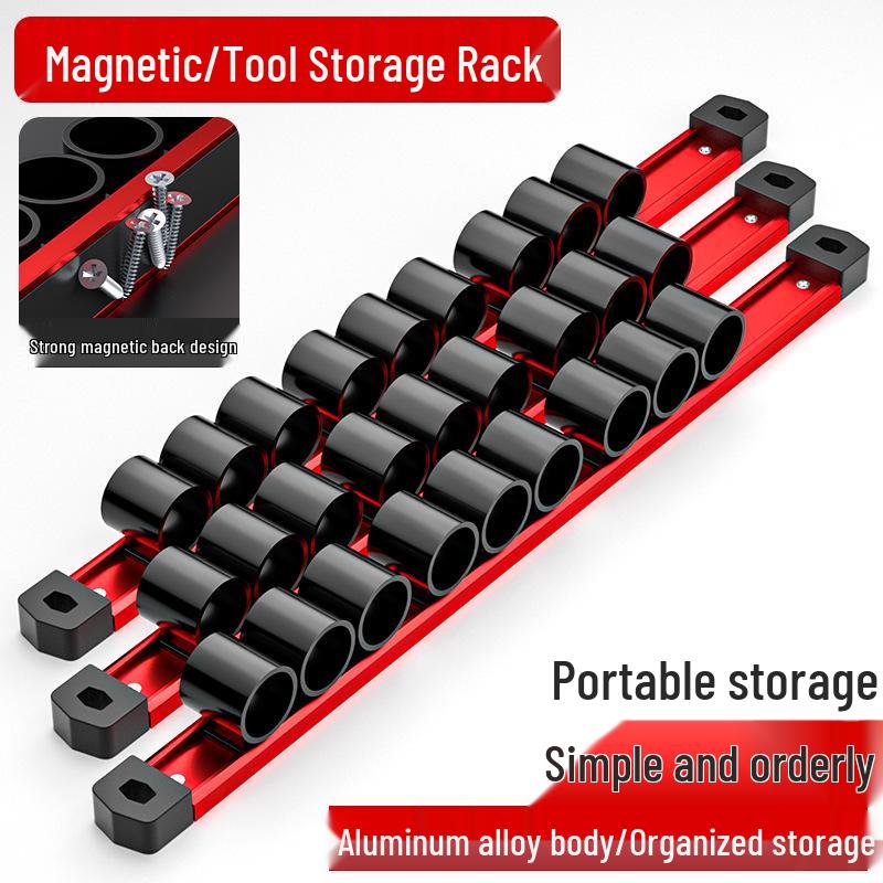 Magnetic Tool Storage Rack for Multifunctional Screwdriver Organization and Auto Repair