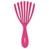 Detangular Deight™ Hair Brush, for Curly and Wavy Hair, Pink, 1 Brush