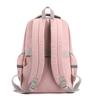 Студенческая школьная сумка, однотонный рюкзак для девочек, большой емкости