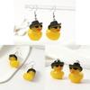 Fun and Vibrant Bag Pendant Creative Duck Pendant Keychain/Ear Rings Decorations