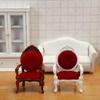 1/12 Dollhouse Mini Sofa Stool Chair Pillow Furniture Model For Dollhouse Decor
