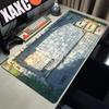 HYBXAXC Коврик-игровое поле 'Замок' для MTG Игровой коврик MTG с зонами Magic Gathering коврик для мыши коврик для игральных карт стол ПК