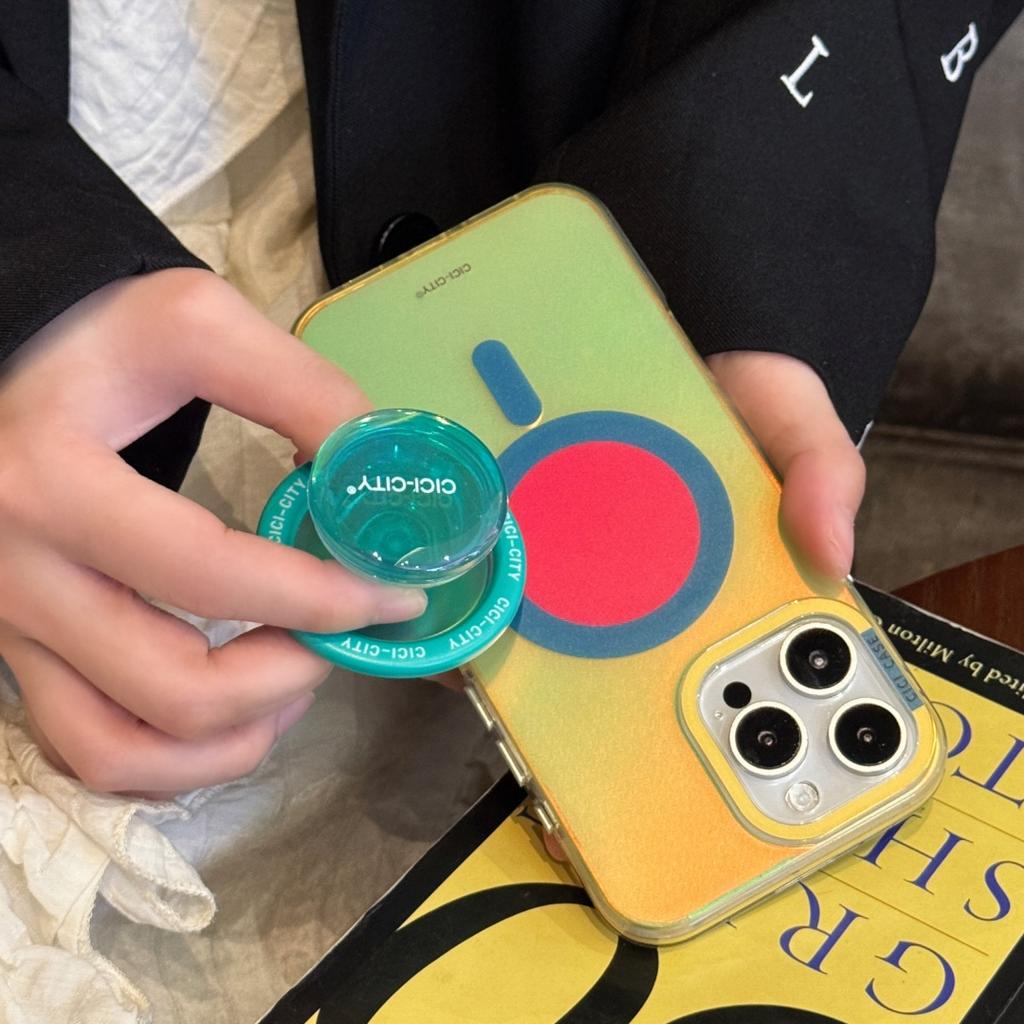 Роскошные модные матовые чехлы Magsafe с изменяющим цвет для iPhone 17 Air 16 15 Pro Max 14 13 Магнитная беспроводная зарядка