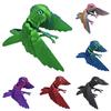 Гибкая 3D-печатная модель попугая, шарнирная фигурка птицы с крыльями и подвижными суставами, коллекционные животные-украшения для дома и офиса
