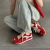 Red Women's New Summer Versatile Niche Design Breathable Casual Sports Shoes