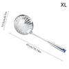 Stainless Steel Colander Long Handle Oil Frying Kitchen Fried Food Net Sieve Tool Spoon Leaky Spoon Household Cooking Tool